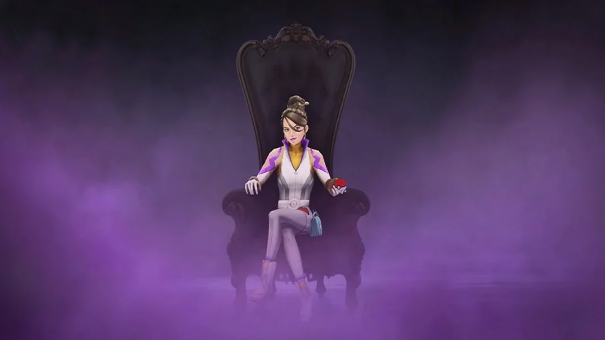 Sierra, a Rocket boss in Pokémon Go.
